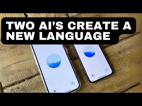I made two AIs create a new language together
