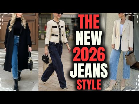Jeans Styling Trends for 2026 | Clean & Elegant Looks