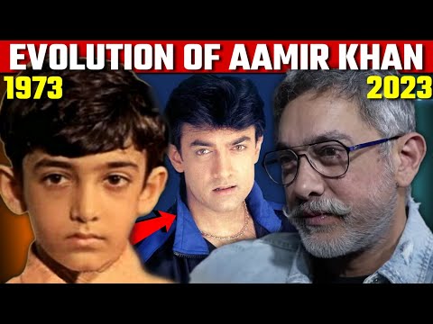 Evolution of Aamir Khan (1973-2023) • From "Yaadon Ki Barat" to "Champion" | Mr.Perfectionist👌
