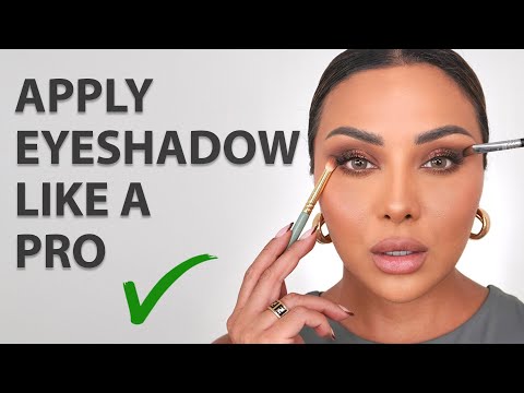 HOW TO APPLY EYESHADOW LIKE A PRO THE BASICS 2022 | NINA UBHI