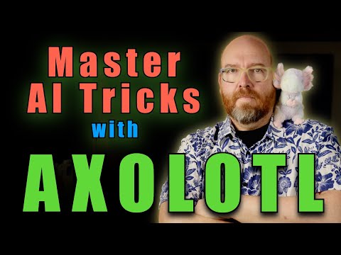 Axolotl is a AI FineTuning Magician