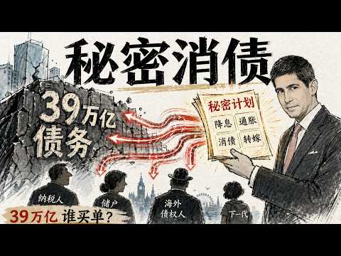 新任美聯儲主席的「秘密消債計畫」曝光|39 兆美元債務,最後誰買單?