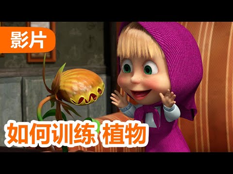 玛莎和熊 🐻👱‍♀️ 如何训练植物 🥀 99 集 🍪 儿童动画片 | Masha and the Bear