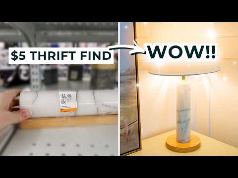 Thrift Store Glow Up! 20 DIY Hacks That Look Shockingly Designer