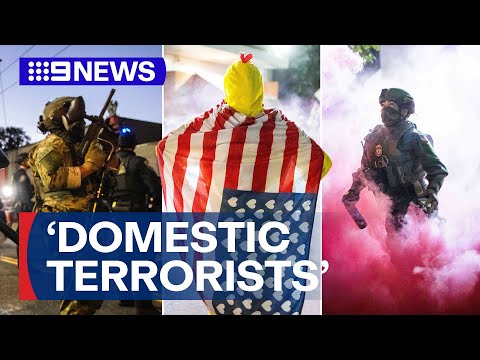 Trump fights to send the National Guard into more cities | 9 News Australia