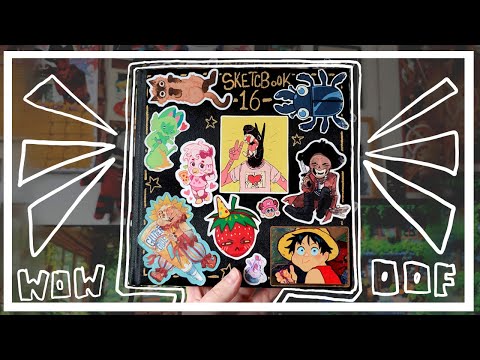 IT'S TIME!!! (for another Sketchbook Tour) 🤗✨