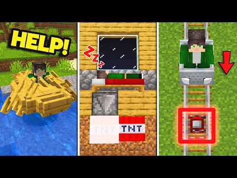 20 Ways To Prank Your Friends in Minecraft! (Revenge Troll)