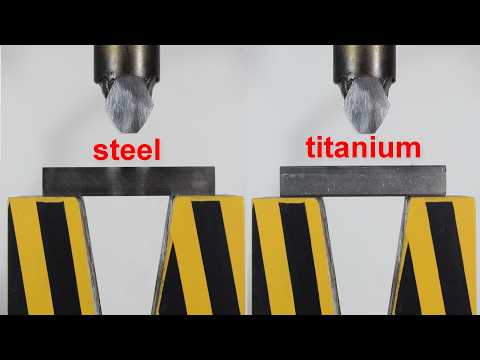 HYDRAULIC PRESS VS VERY DURABLE MATERIALS