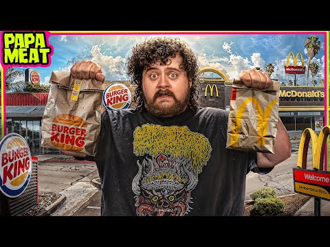 Ranking EVERY Fast Food Burger...