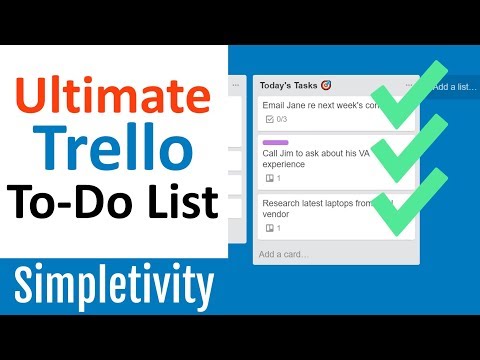 Ultimate Trello To-Do List (You'll want to copy this board!)