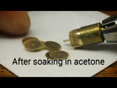 Batch cutting wristwatch gears