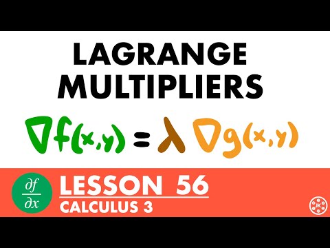Lagrange Multipliers | Calculus 3 Lesson 56 - JK Math