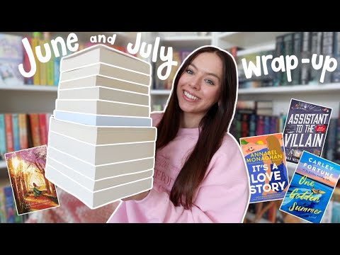 let's talk about the 15 books I read in June & July! ⭐️📚 *wrap-up*