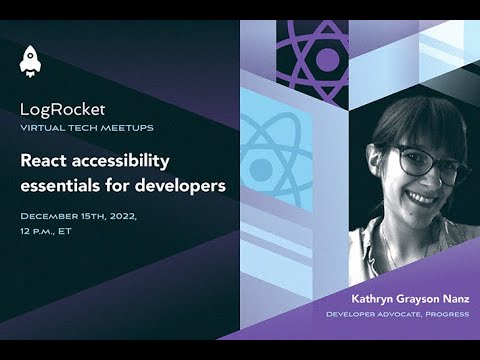 React accessibility essentials for developers