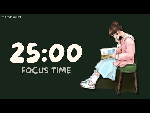 Pomodoro Timer - 25x4 | Christmas Special 🎄₊° | Study & Focus Music