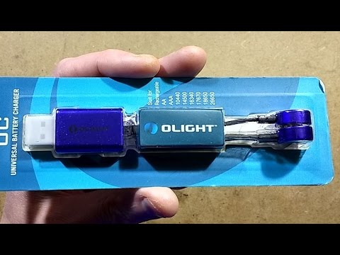Inside a Olight magnetic battery charger.