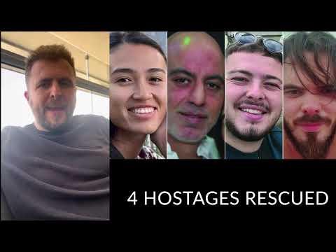 BREAKING: IDF RAIDS HAMAS STRONGHOLD - RESCUES 4 HOSTAGES