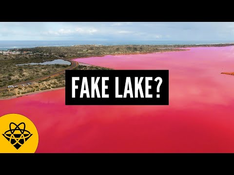 Pink Lake Isn't Pink