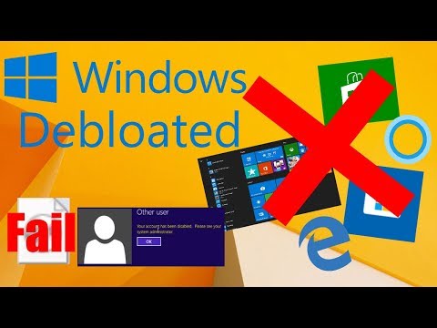 Creating Debloated Windows 10 and 8.1 iso Files and Messing Up | NTLite