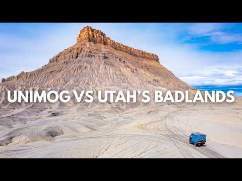 Overlanding Utah's Badlands In Our Unimog Camper