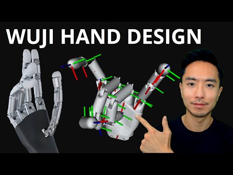 Wuji Robotic Hand Design (Actuators, Mechanisms, DOF)