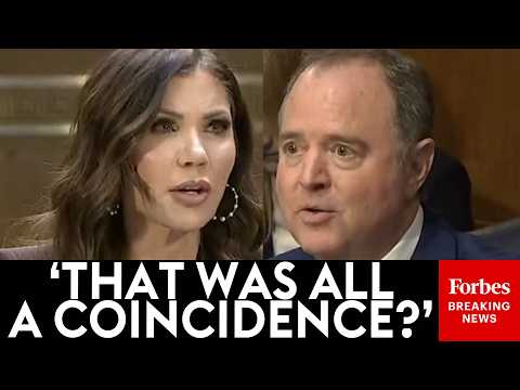 Adam Schiff Clashes With Kristi Noem Over $220 Million Ad Campaign 'That Significantly Features You'