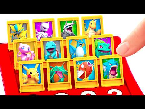 We Played Pokémon GUESS WHO… But Every Correct Answer Gets You The Pokémon