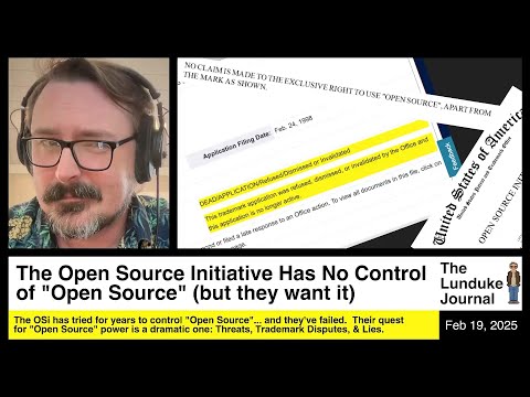 The Open Source Initiative Has No Control of "Open Source" (but they want it!)
