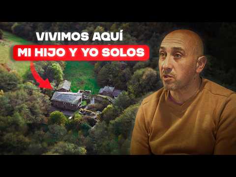 ASÍ SOBREVIVEN PADRE E HIJO en una aldea sin comunicación