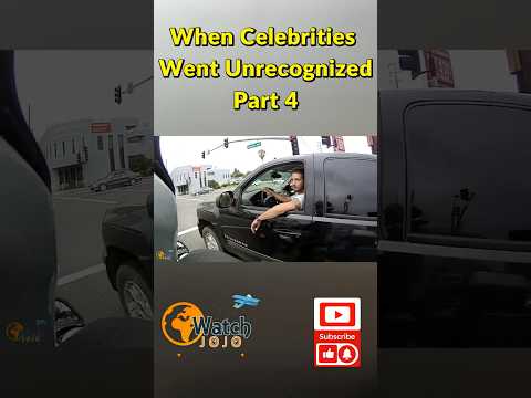 When Celebrities Went Unrecognized part 4