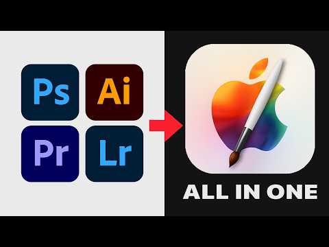 🚨I Tried Apple’s NEW Adobe Competitor (Pixelmator Pro)