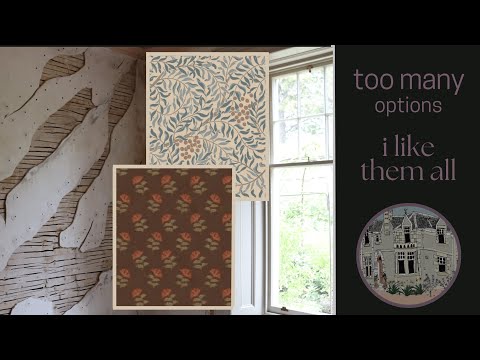 Living Room Renovation | Choosing Wallpaper | Repairing Old Plaster Walls | Cosy Knitting Project
