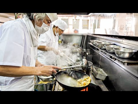 Wok Skills In Japan! Huge Servings at Local Chinese Restaurant!丨Japanese Food collection