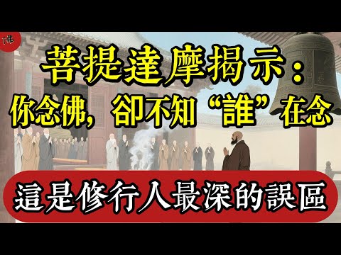 菩提達摩：你念佛，卻不知“誰”在念？這是修行人最深的誤區！|佛教 |佛學知識|修心修行|禪悟人生 |南無阿彌陀佛|養生|談佛心安