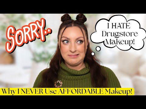 WHY I WILL NEVER USE DRUGSTORE MAKEUP AGAIN | Do I HATE Affordable Makeup?!