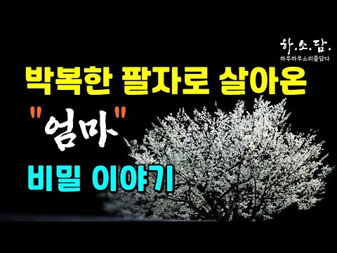 박복한 팔자로 살아 온 '엄마' 의 비밀스런 이야기. #하소담오디오드라마