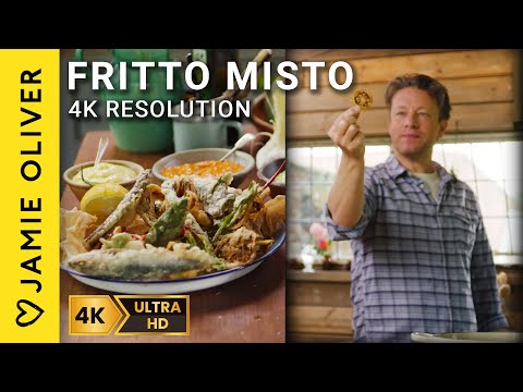 Fritto Misto Fish & Veggies | 4K RESOLUTION | Jamie Oliver