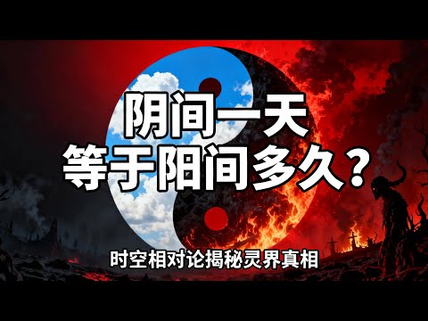 陰間的一天等於陽間多久？時空相對論在靈界的體現！