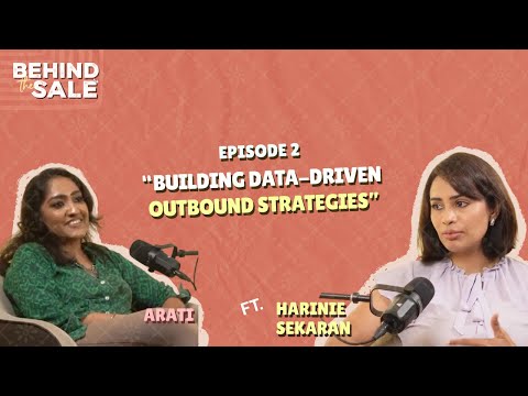 Building data driven outbound strategies with Harinie Sekaran