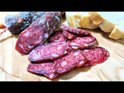 HOW TO MAKE SALAMI OR SALCHICHON AT HOME WITHOUT ADDITIVES OR STRANGE PRESERVATIVES 100% NATURAL