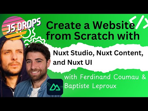 Create a site with Vue.js, Nuxt Studio, Nuxt Content, and Nuxt UI!