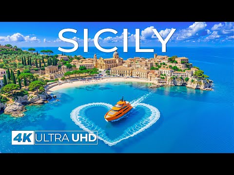 [4K] Sicily 🇮🇹 Stunning Coastal Views, Ancient Ruins & Beautiful Countryside