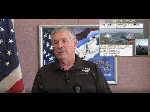F-117 Nighthawk and F-22 Raptor with Jim "JB" Brown President & CEO National Test Pilot School