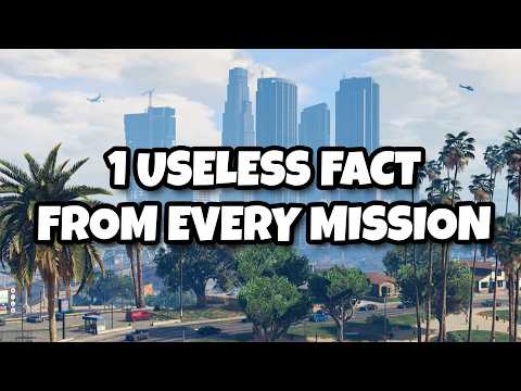 1 Useless Fact From Every Mission In GTA V