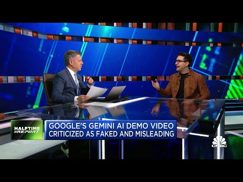 Google shares sink following reports that some of their AI demo was faked