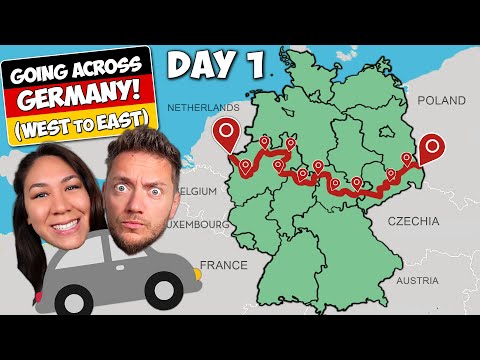 Crossing Germany - DAY 1 | Dutch Border to German Mountain Town 🇩🇪 |Food, Culture & Ruhrpott Vibes