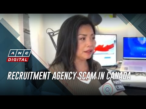 Filipinos in Canada demand return of money after alleged fraud by recruitment agency | ANC