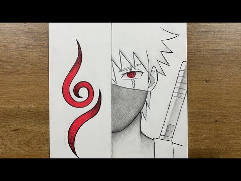 How to Draw Kakashi ANBU Version | Anime Drawing Guide
