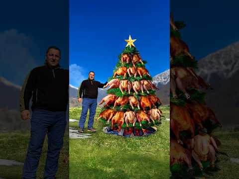 Wilderness Cooking Special: New Year’s Chicken Tree Delight! 🎄🔥