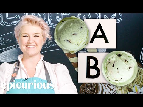 Ice Cream Expert Guesses Cheap vs Expensive Ice Creams | Price Points | Epicurious